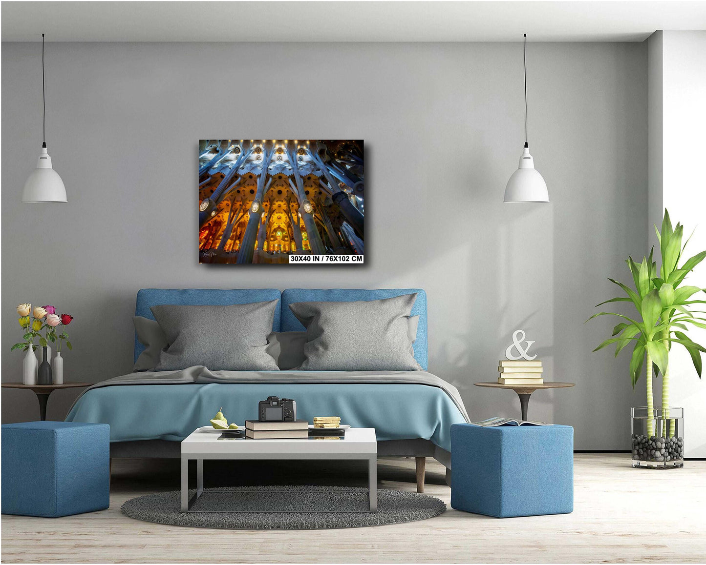 La Sagrada Familia Photograph: Gaudi Cathedral Art Print, Barcelona