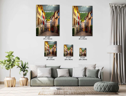 Saint-Antonin Noble Val Photo Print: French Countryside Morning Light