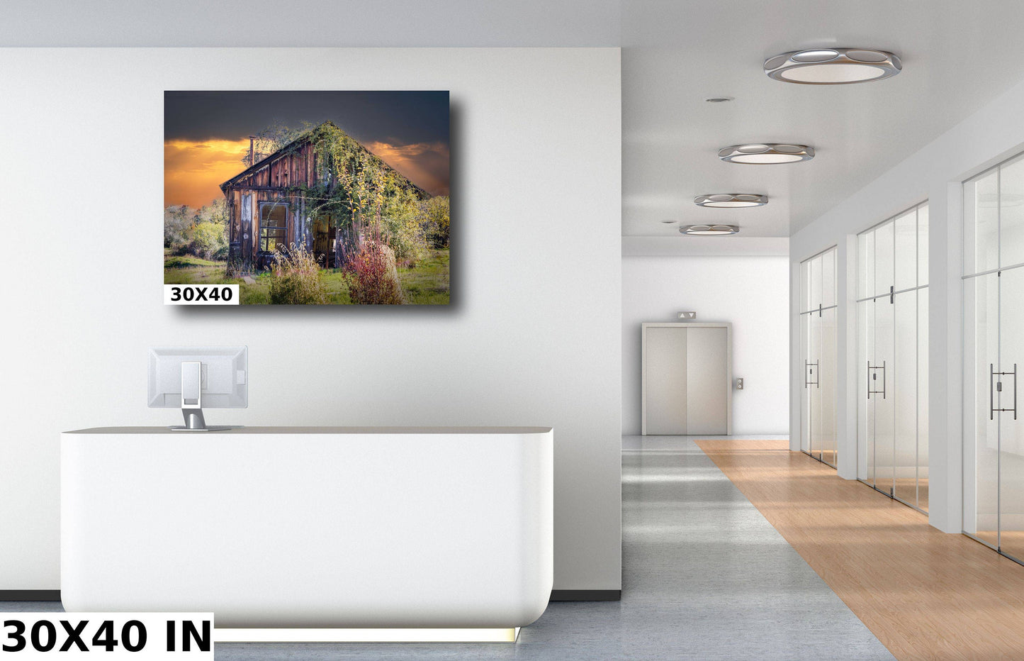 California Sunrise Shack, Canvas Wall Art, Gold Country Motherlode, Sutter Creek Scenic Landscape, Fine Art Photography, Canvas, Acrylic