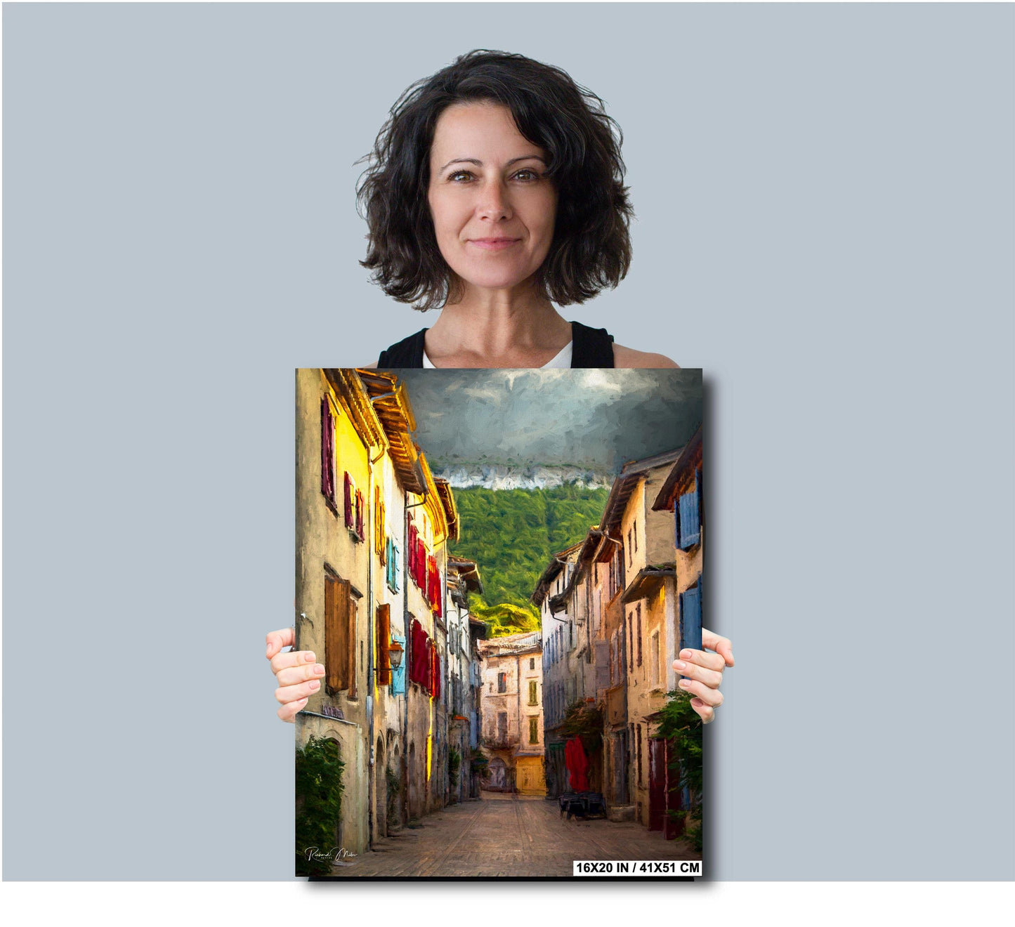 Saint-Antonin Noble Val Photo Print: French Countryside Morning Light