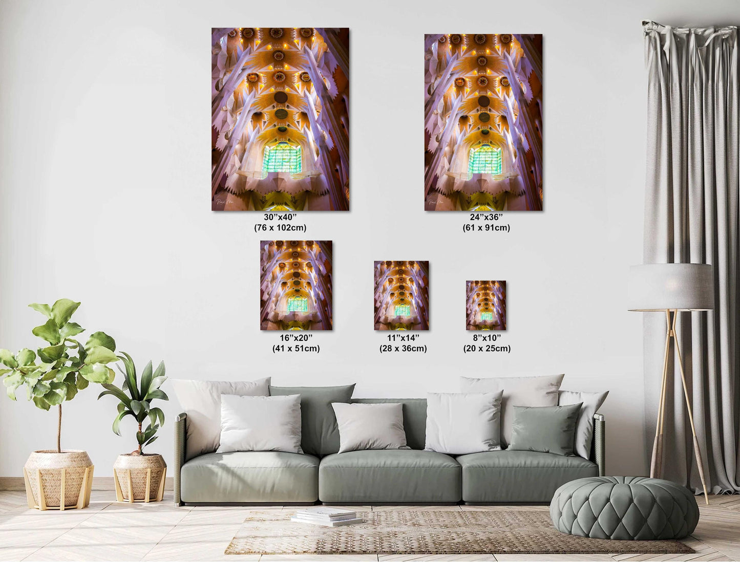 Sagrada Familia Barcelona Print: Gaudi Architecture Photography