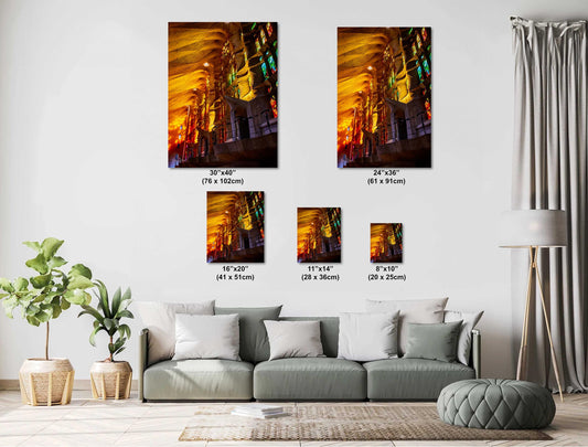Sagrada Familia Barcelona Print: Gaudi Architecture, Spain Travel Photography