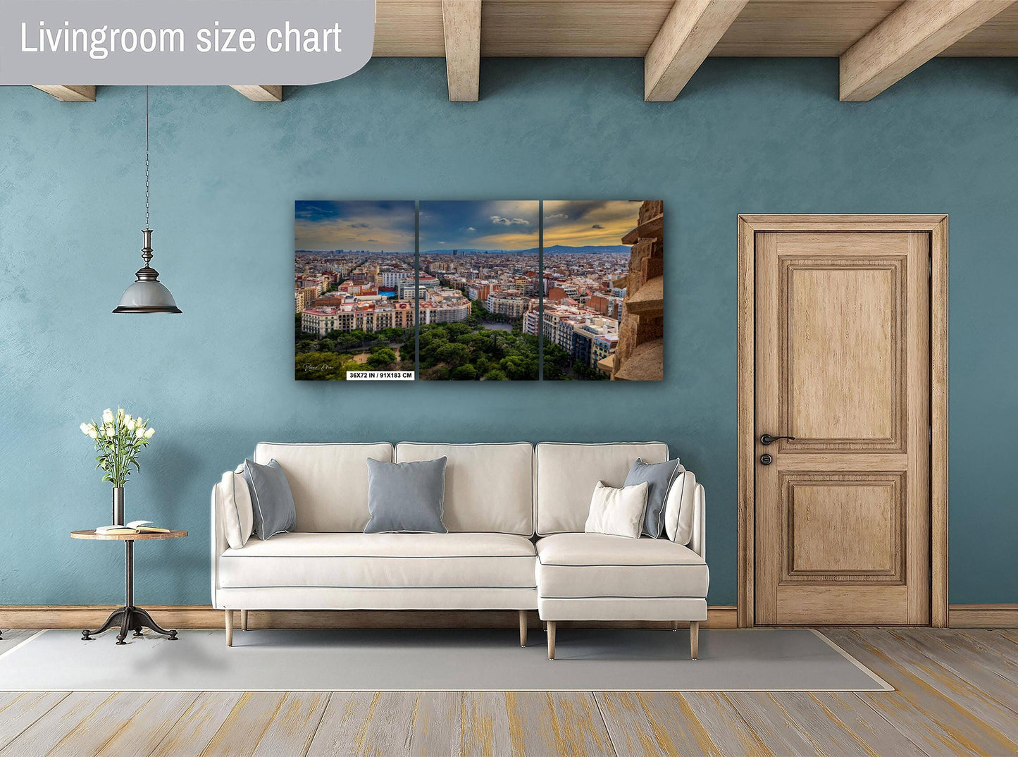 La Sagrada Familia Barcelona Print: Spain Cityscape Photography