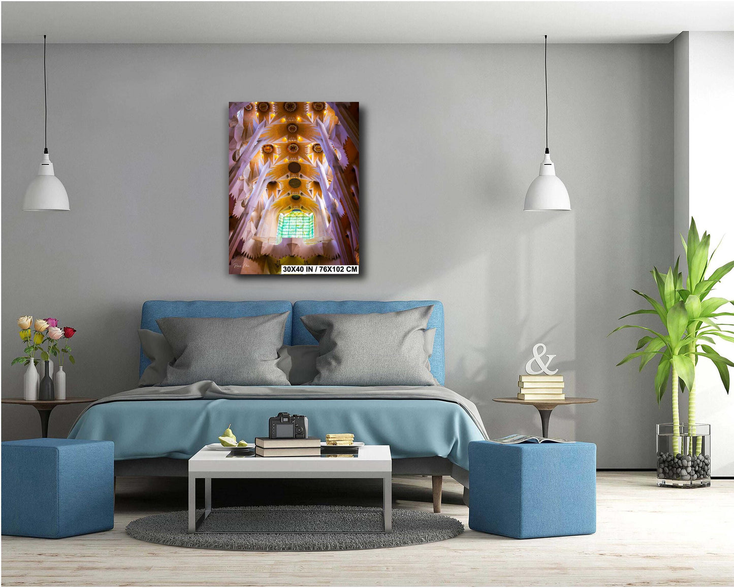 Sagrada Familia Barcelona Print: Gaudi Architecture Photography