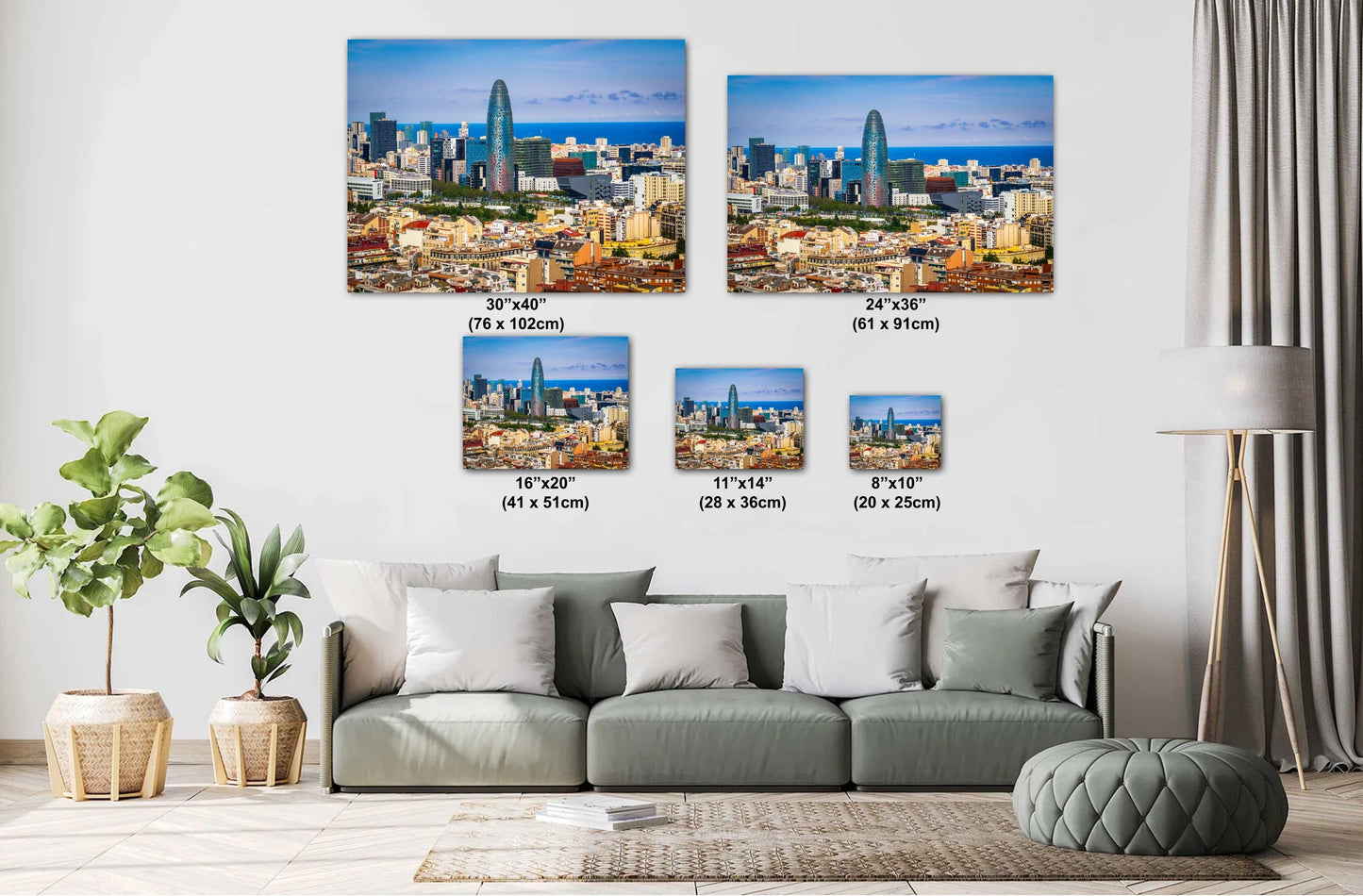 Torre Glòries Barcelona Print: Modern Highrise Fine Art Photography