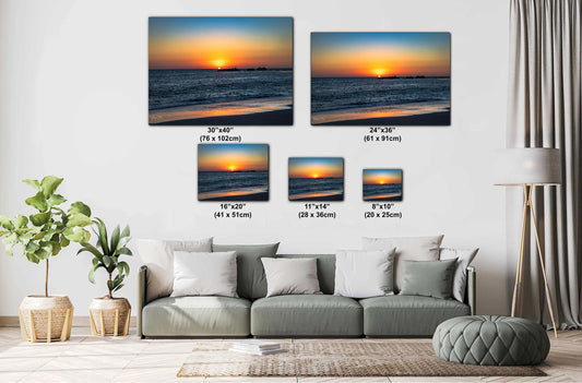 Half Moon Bay Sunset Print: Ocean View Fine Art Photography