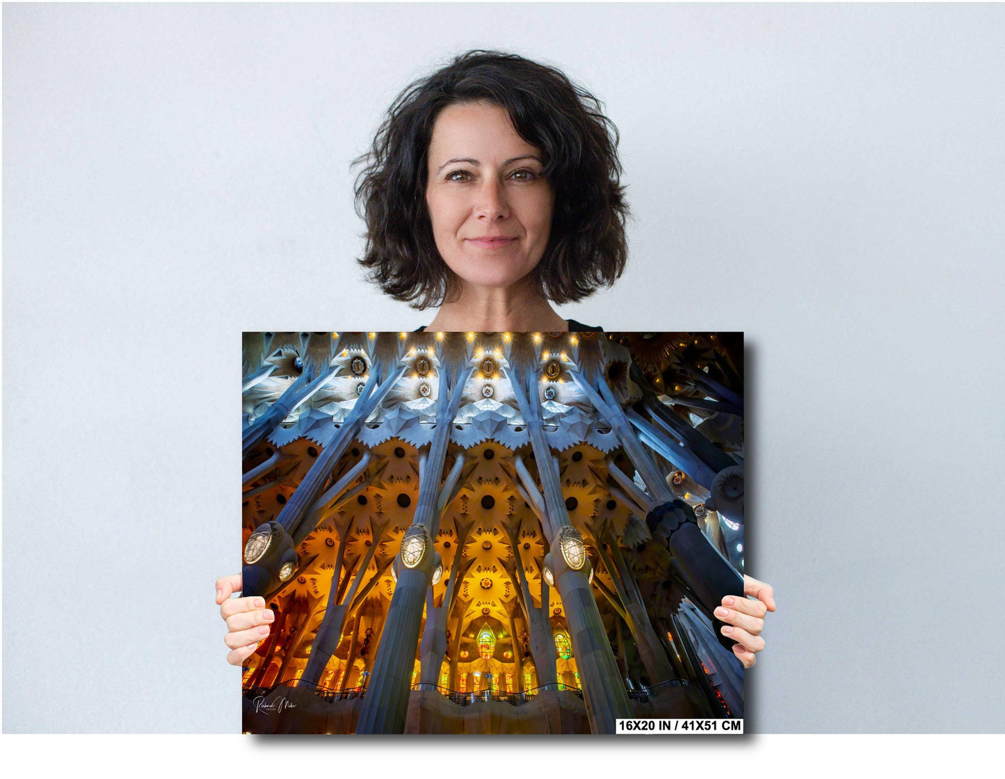 La Sagrada Familia Photograph: Gaudi Cathedral Art Print, Barcelona