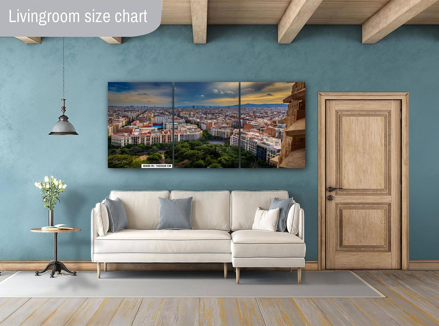La Sagrada Familia Barcelona Print: Spain Cityscape Photography