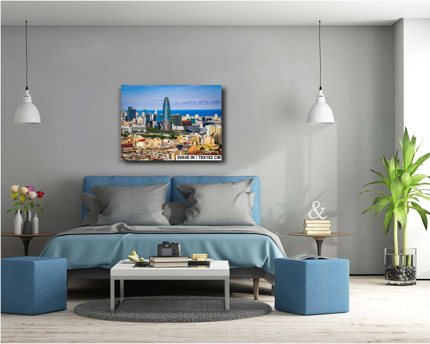 Torre Glòries Barcelona Print: Modern Highrise Fine Art Photography