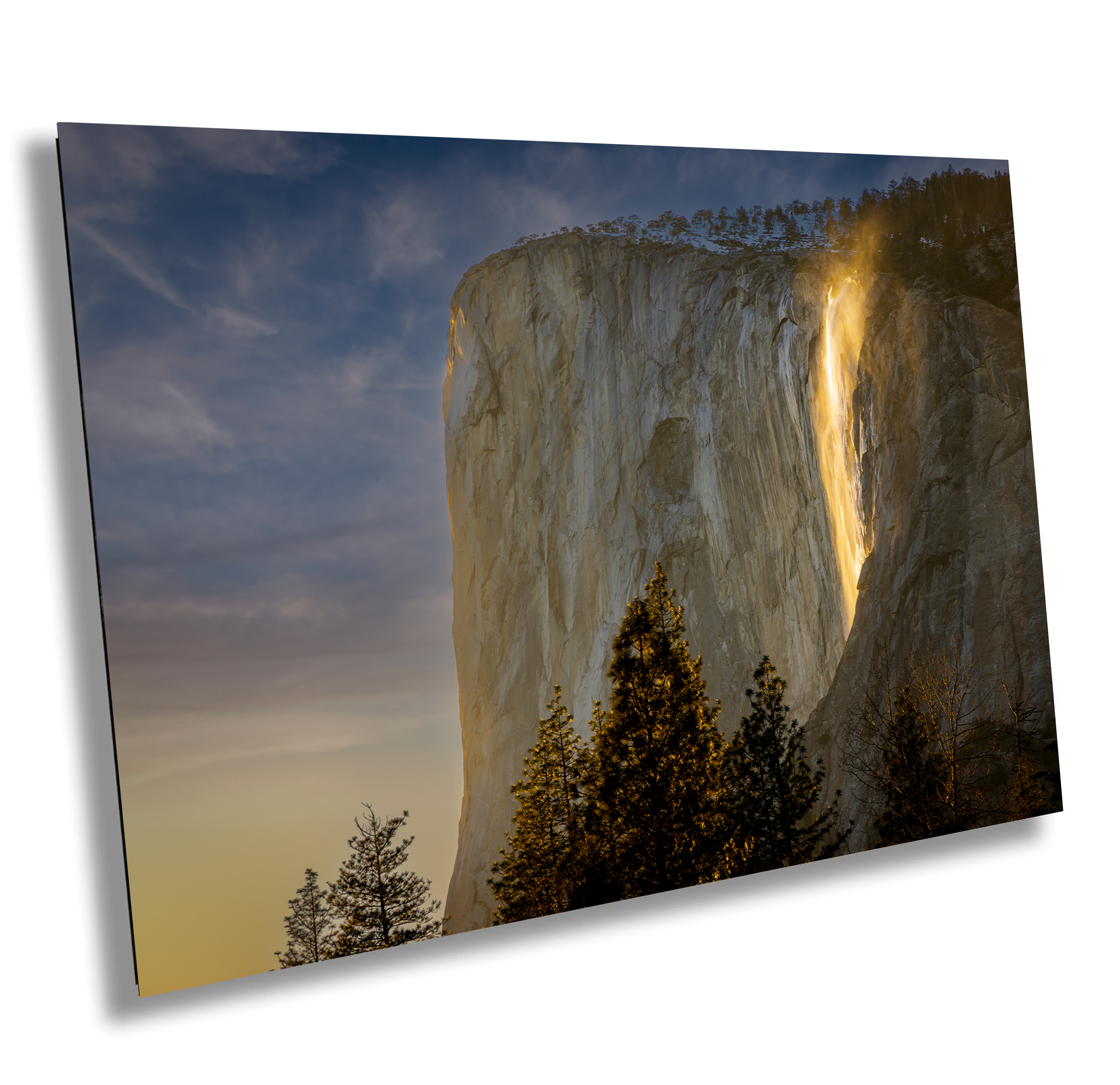 Yosemite Firefall Photo, Waterfall Print Wall Art, Horsetail Falls