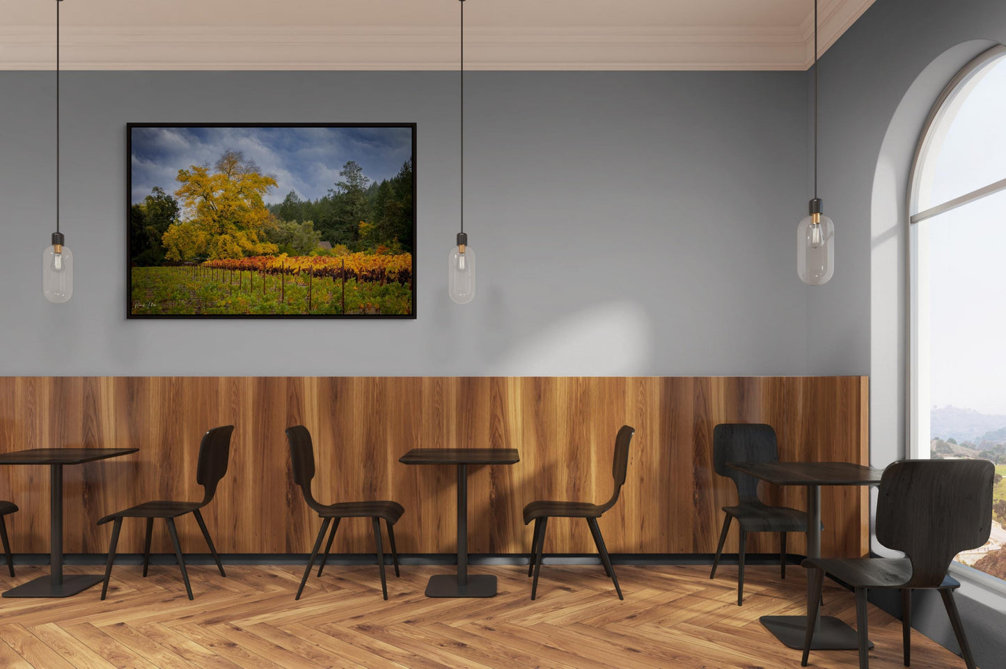 Napa Valley Vineyard Print: California Winery Fine Art Photography