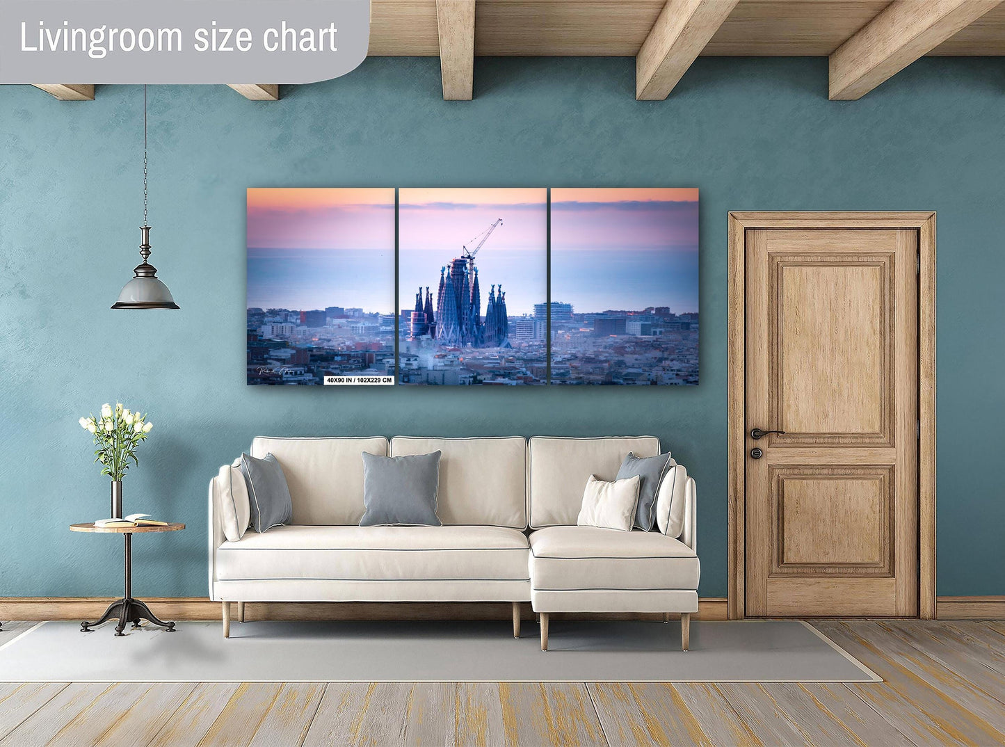 Sagrada Familia Sunrise Print: Barcelona Fine Art Photography
