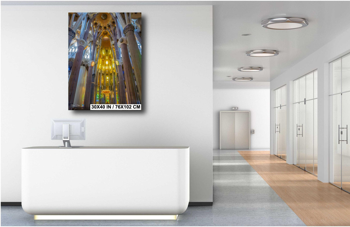 La Sagrada Familia Photo Print: Gaudi Barcelona Cathedral Art