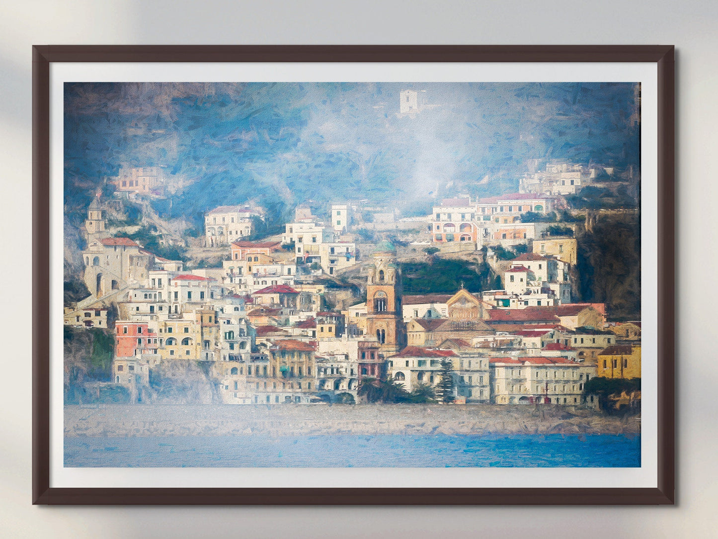Italy's Amalfi Coast: Positano Sunrise Landscape | Fine Art Photograph | Italy Poster / Seascape Print/Canvas/Acrylic/Metal