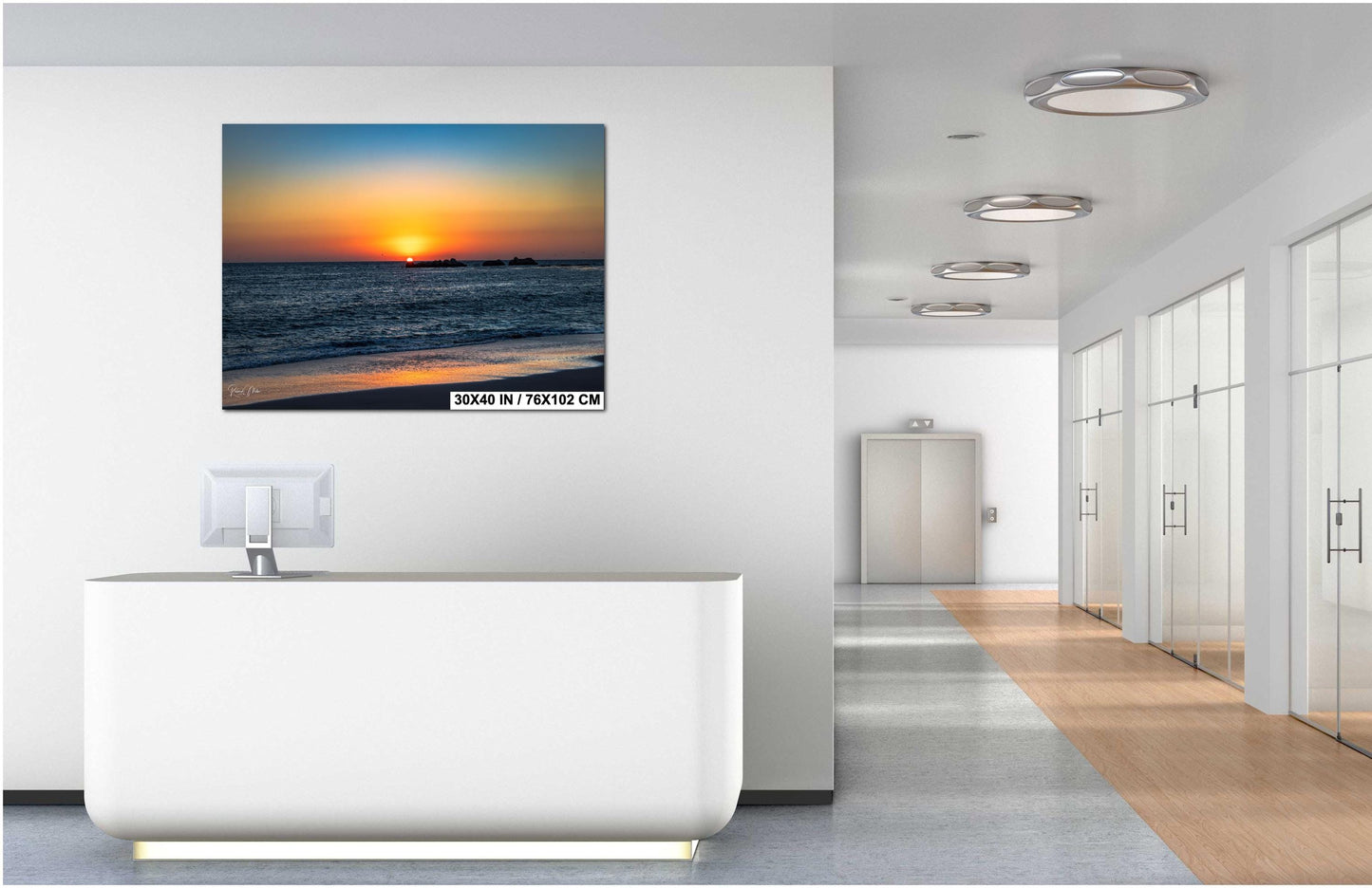 Half Moon Bay Sunset Print: Ocean View Fine Art Photography