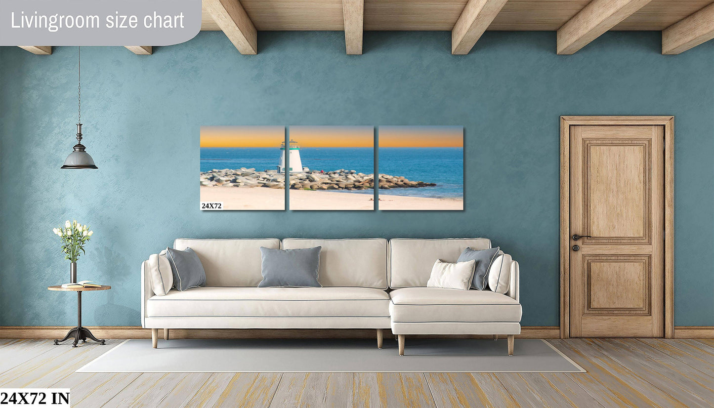 Santa Cruz Lighthouse Photography Print | Landscape Photography | Wall Decor | Nature Photography | Home Decor Photo | Fine Art
