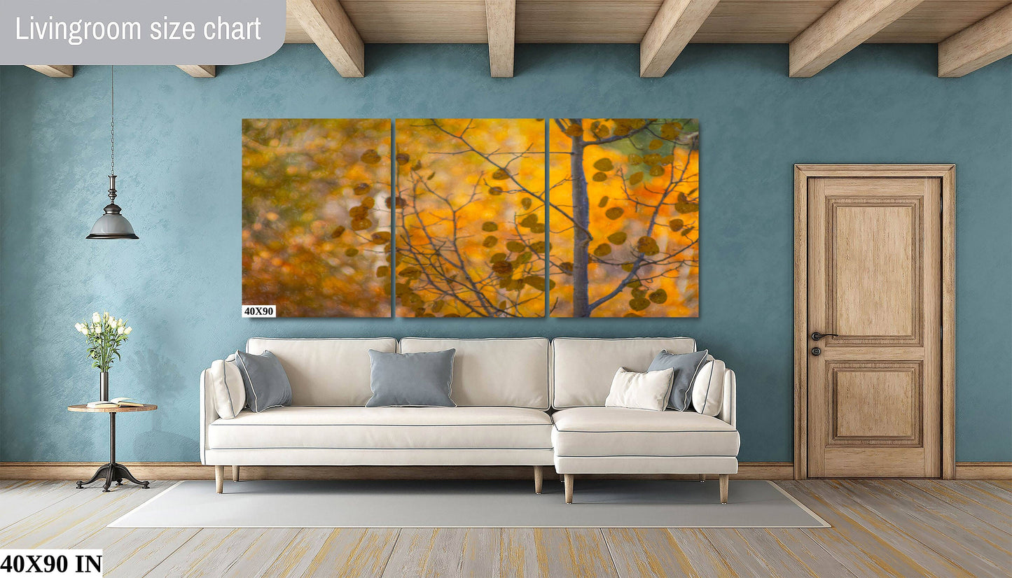 California Autumn Color Fine Art Photography | Canvas Wall Art | Sierra Nevada Fall Foliage Poster | Hope Valley Fall | home, office decor