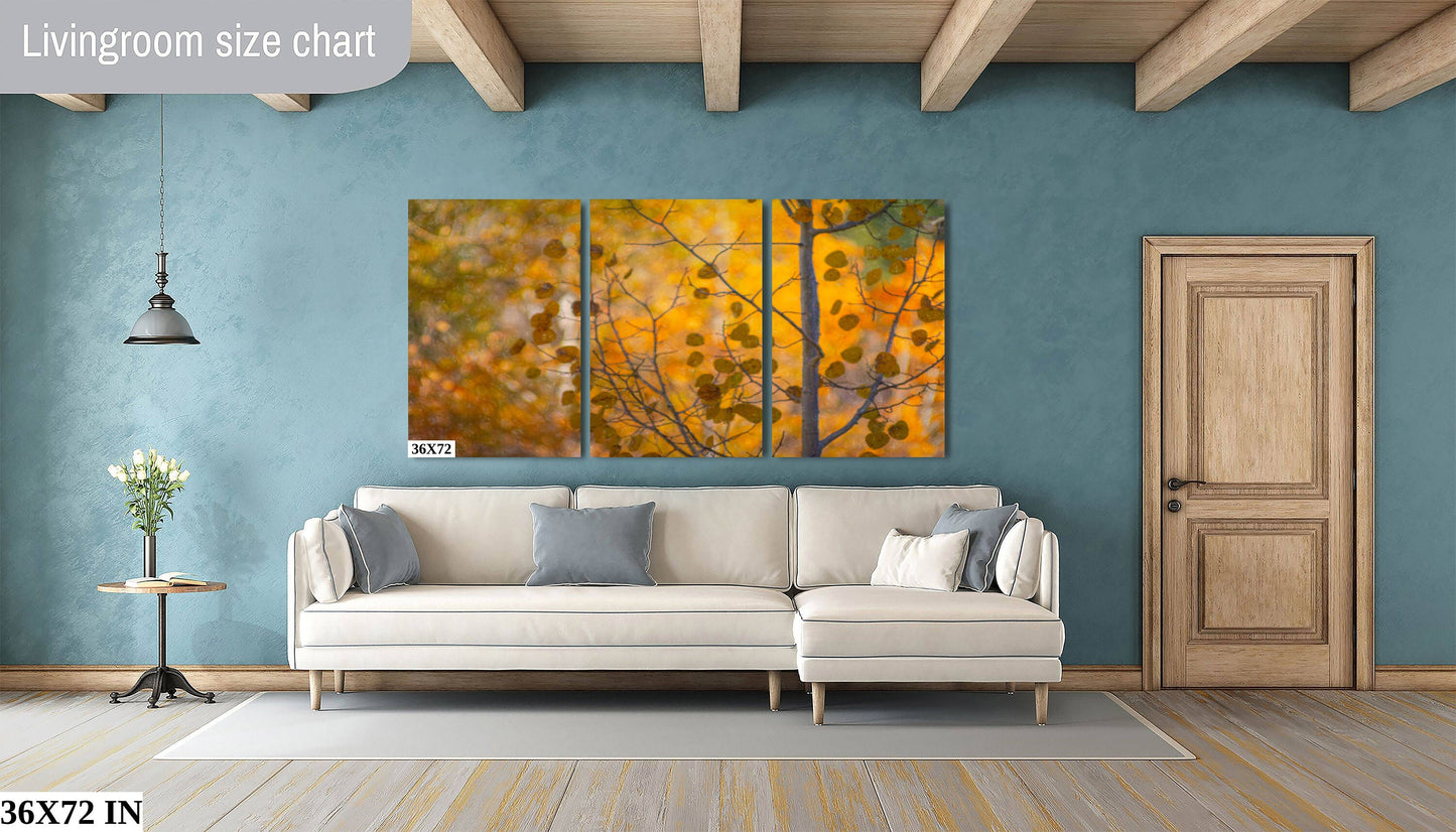 California Autumn Color Fine Art Photography | Canvas Wall Art | Sierra Nevada Fall Foliage Poster | Hope Valley Fall | home, office decor