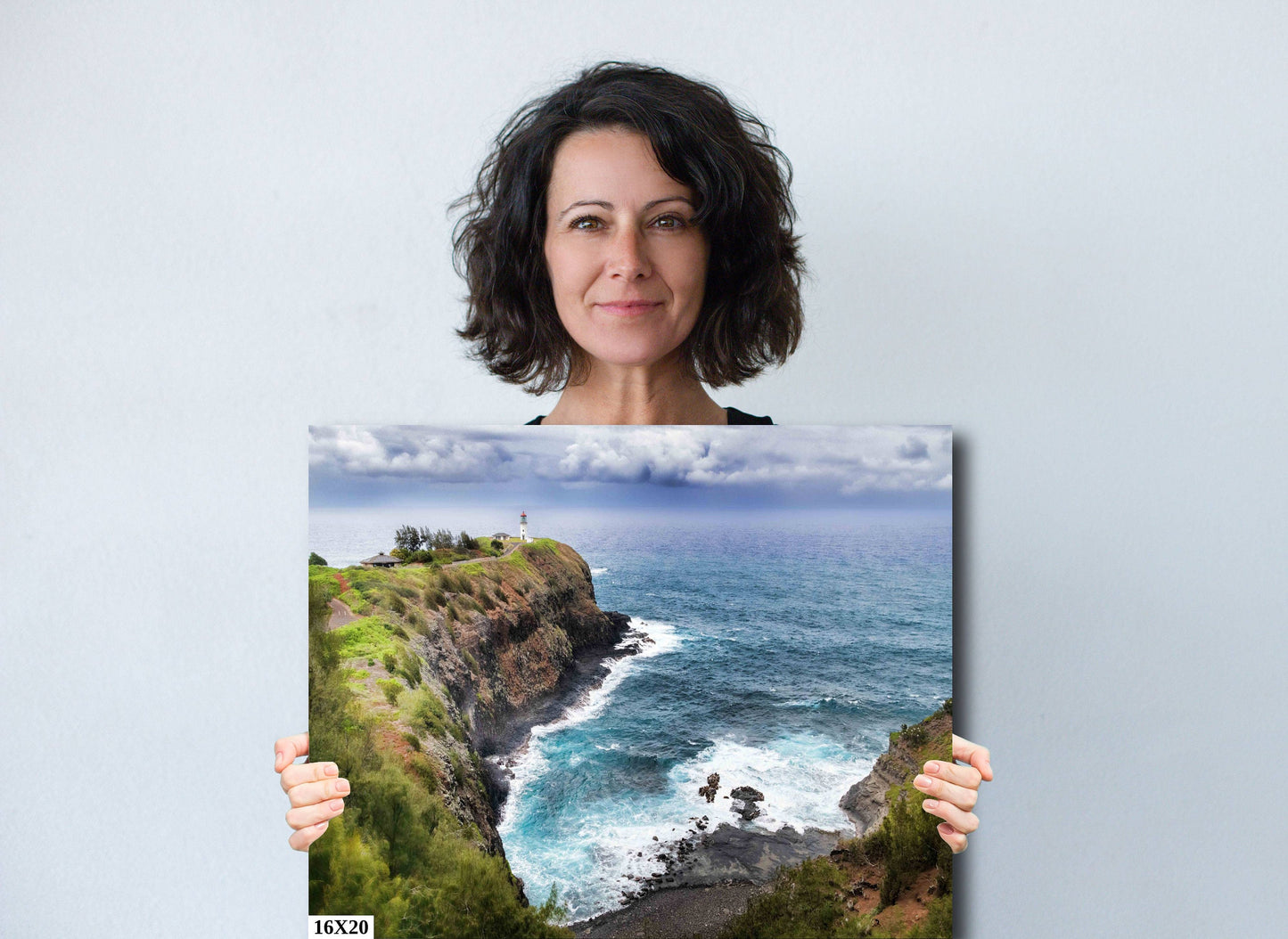 Hawaii Fine Art Photography, Kilauea Lighthouse, Kauai Poster, Canvas Wall Art, Nature Photograph, Seascape paper/canvas/acrylic/metal