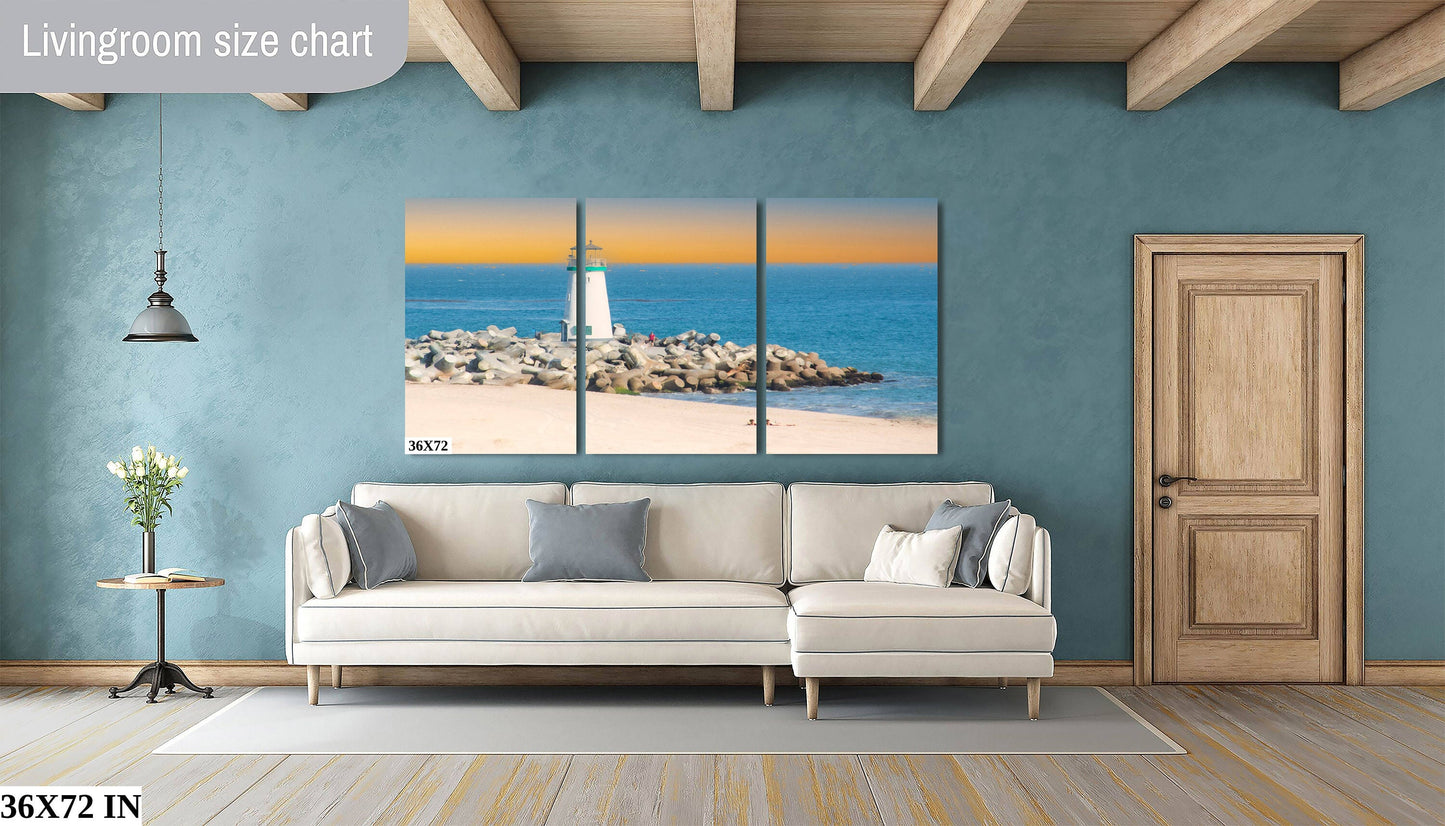 Santa Cruz Lighthouse Photography Print | Landscape Photography | Wall Decor | Nature Photography | Home Decor Photo | Fine Art