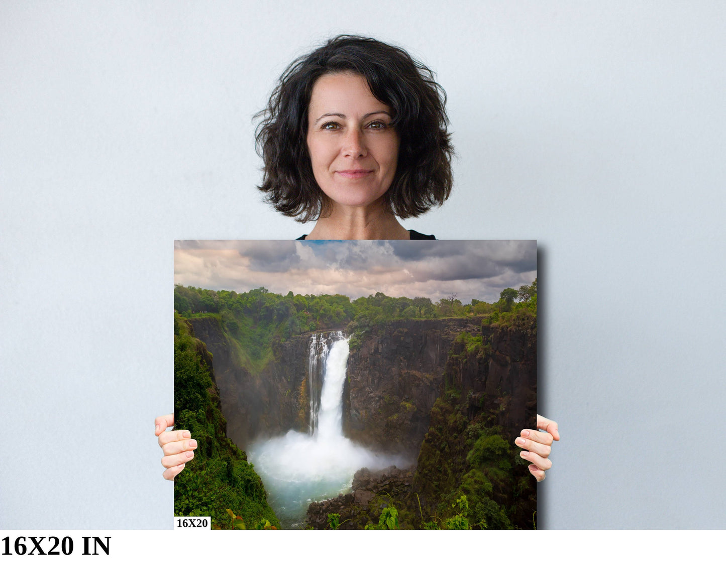 Victoria Falls | Canvas Wall Art | Scenic African Landscape | Waterfall Fine Art Photography | home, office decor, interior design