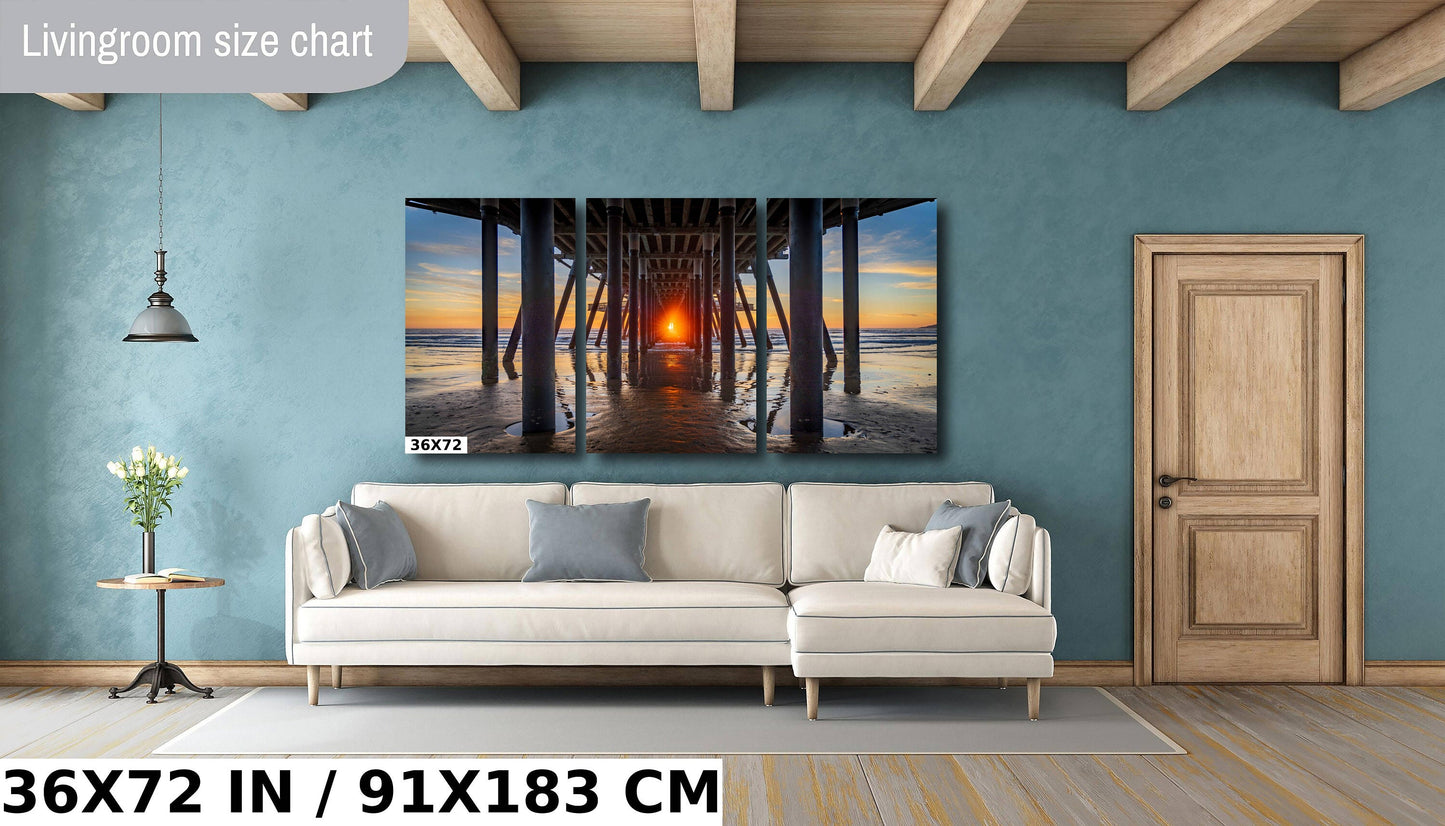 California's Iconic Pismo Beach Pier "Pierhenge" | Beach Photography Wall Art Print/Canvas/Acrylic/Metal Home, Office Fine Art