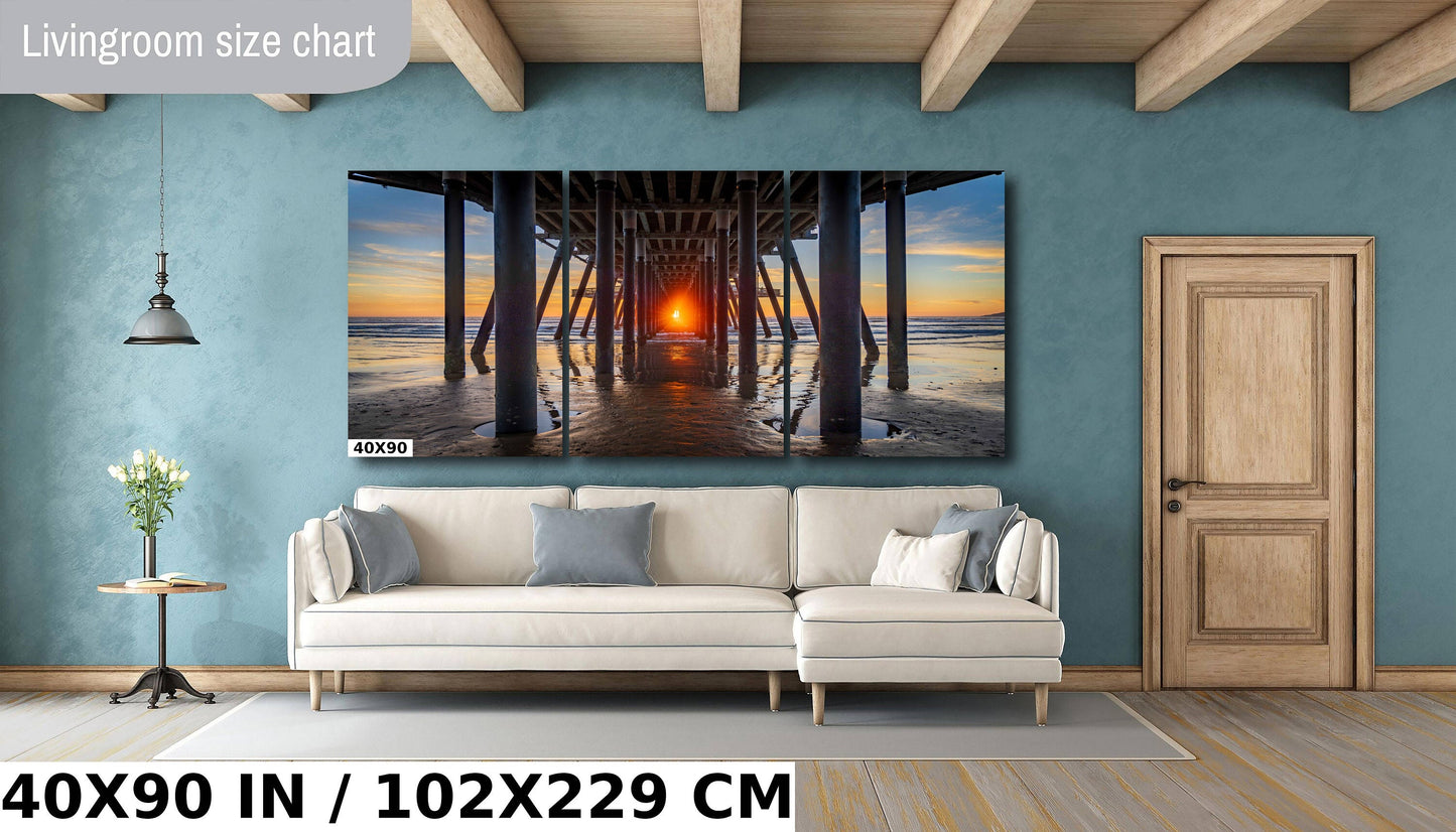 California's Iconic Pismo Beach Pier "Pierhenge" | Beach Photography Wall Art Print/Canvas/Acrylic/Metal Home, Office Fine Art