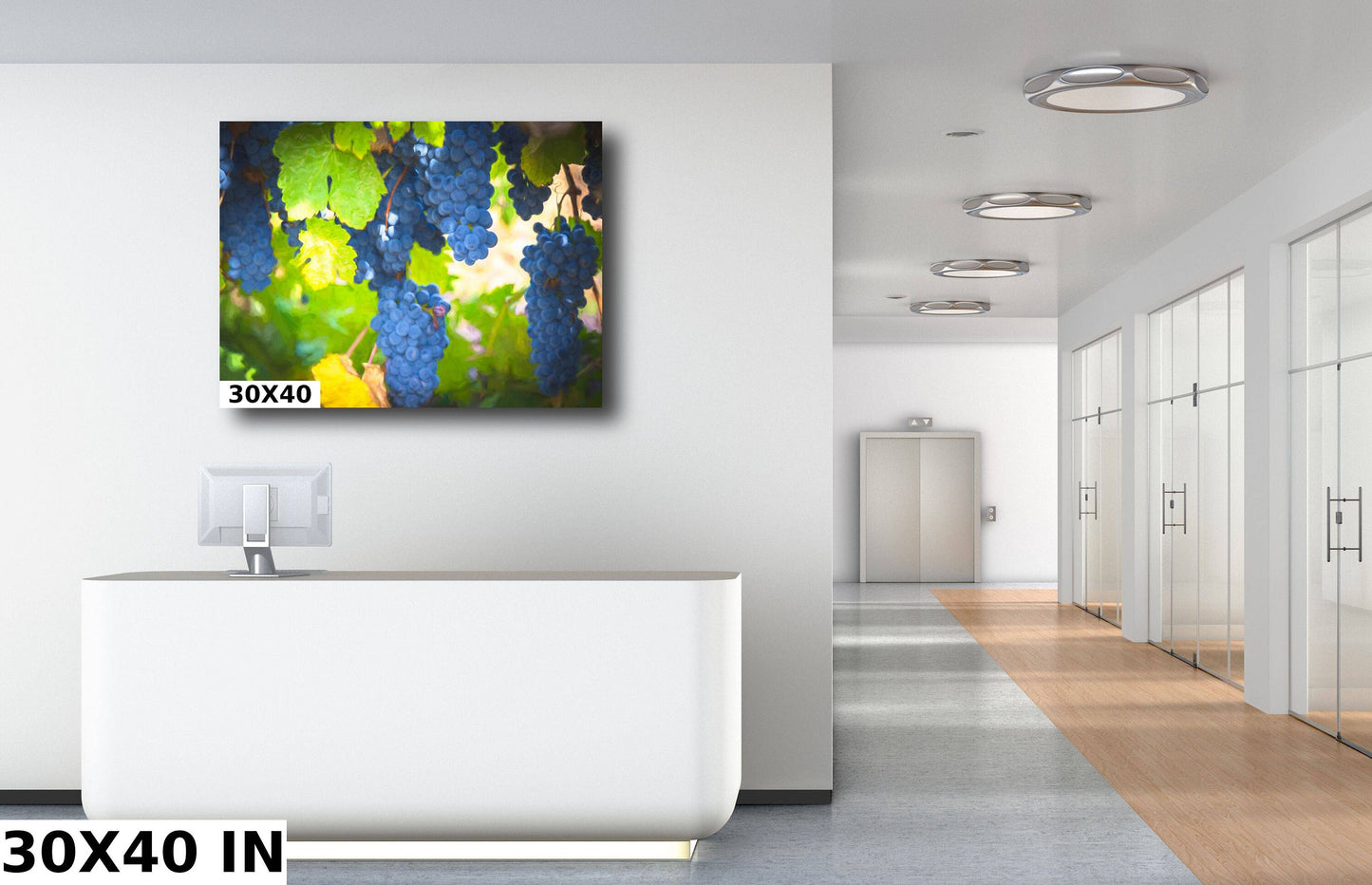 Vineyard Fine Art Photography | California Ripe Wine Grapes Photo | Winery Canvas Wall Art Poster | Vineyard Print, Acrylic, Metal, Paper