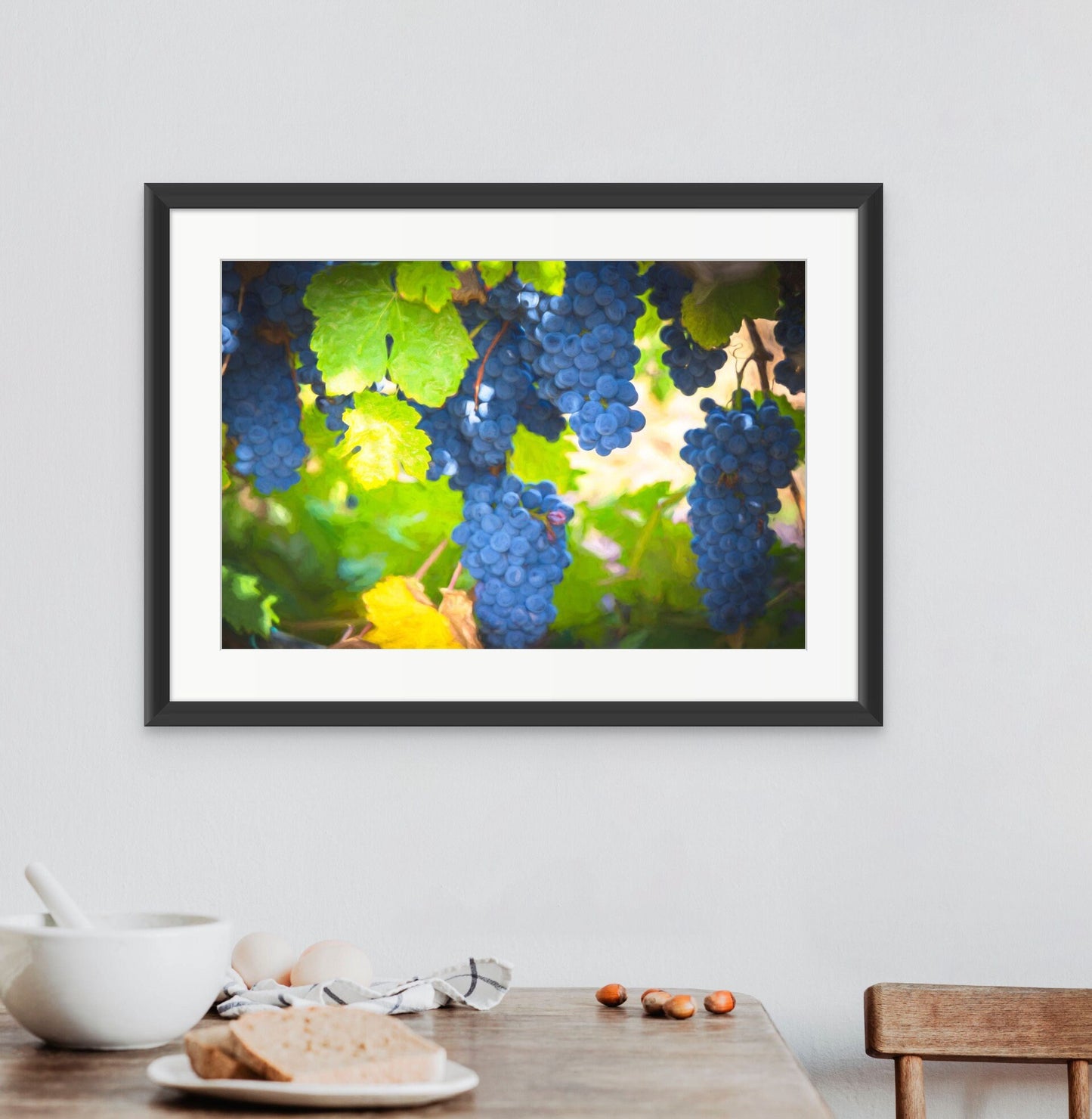 Vineyard Fine Art Photography | California Ripe Wine Grapes Photo | Winery Canvas Wall Art Poster | Vineyard Print, Acrylic, Metal, Paper