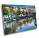 Amsterdam Fine Art Landscape Photography | Herengracht Canal Morning Canvas Wall Art | Holland Poster | Amsterdam Canal home, office decor
