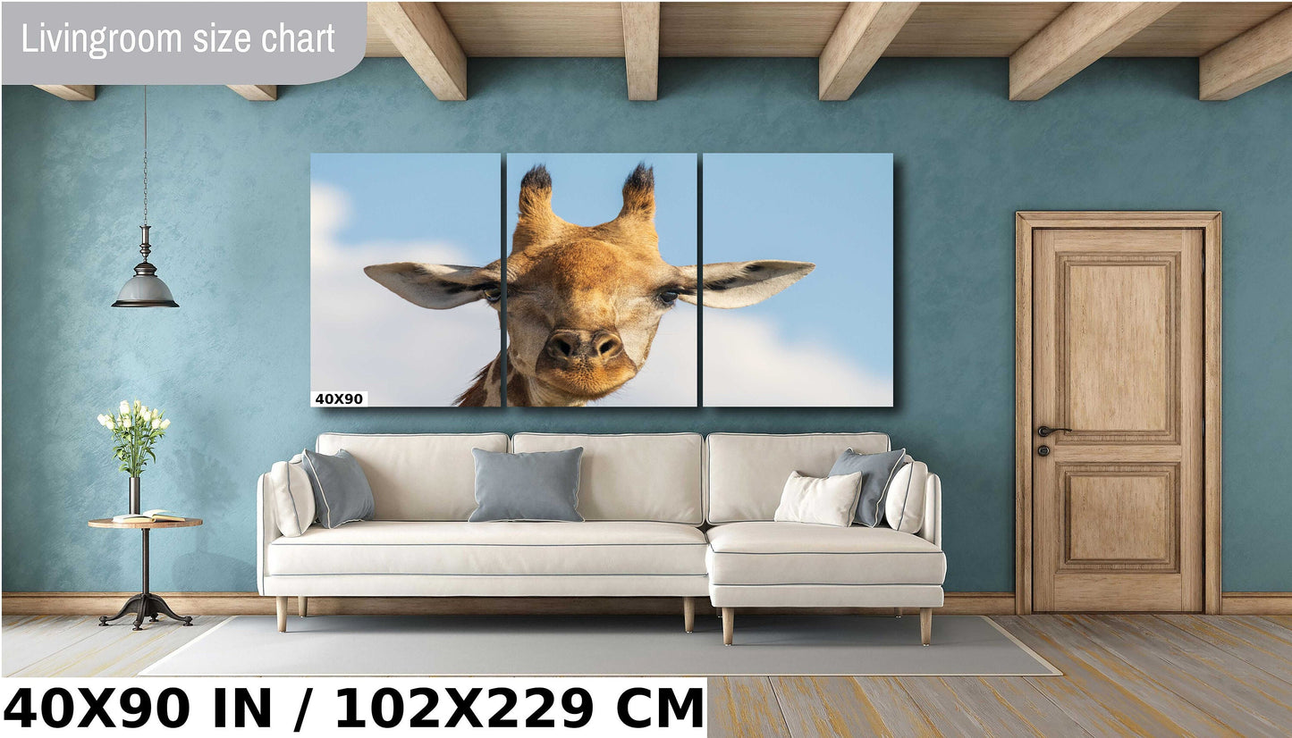 Giraffe Fine Art Photography, Wall Art, African Wildlife Picture, Nature Photo, Travel Poster, Animal Print | Kid's Room, Home, Office Decor
