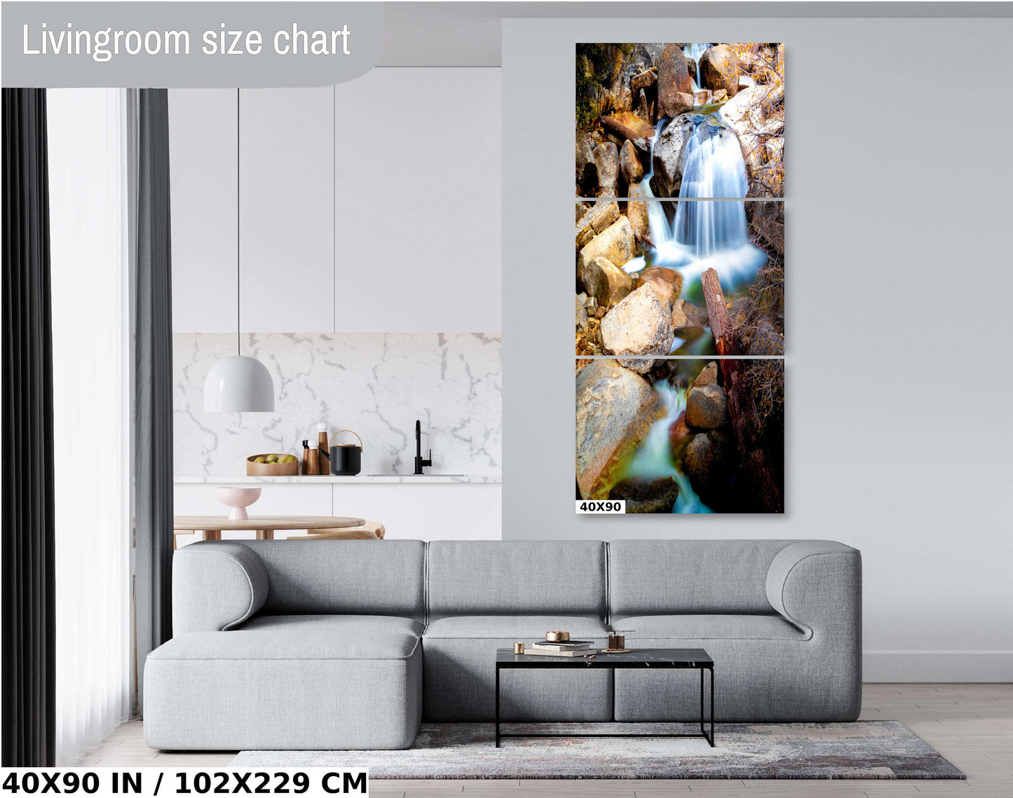 Yosemite Valley Fine Art Photo | Misty Winter Waterfall, Valley Print | Canvas Wall art | Travel Poster | paper | metal | acrylic