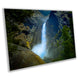 Yosemite Rushing Waterfall Fine Art Photo | California Waterfall Print | Canvas Wall art | Travel Poster | paper, metal, acrylic decor