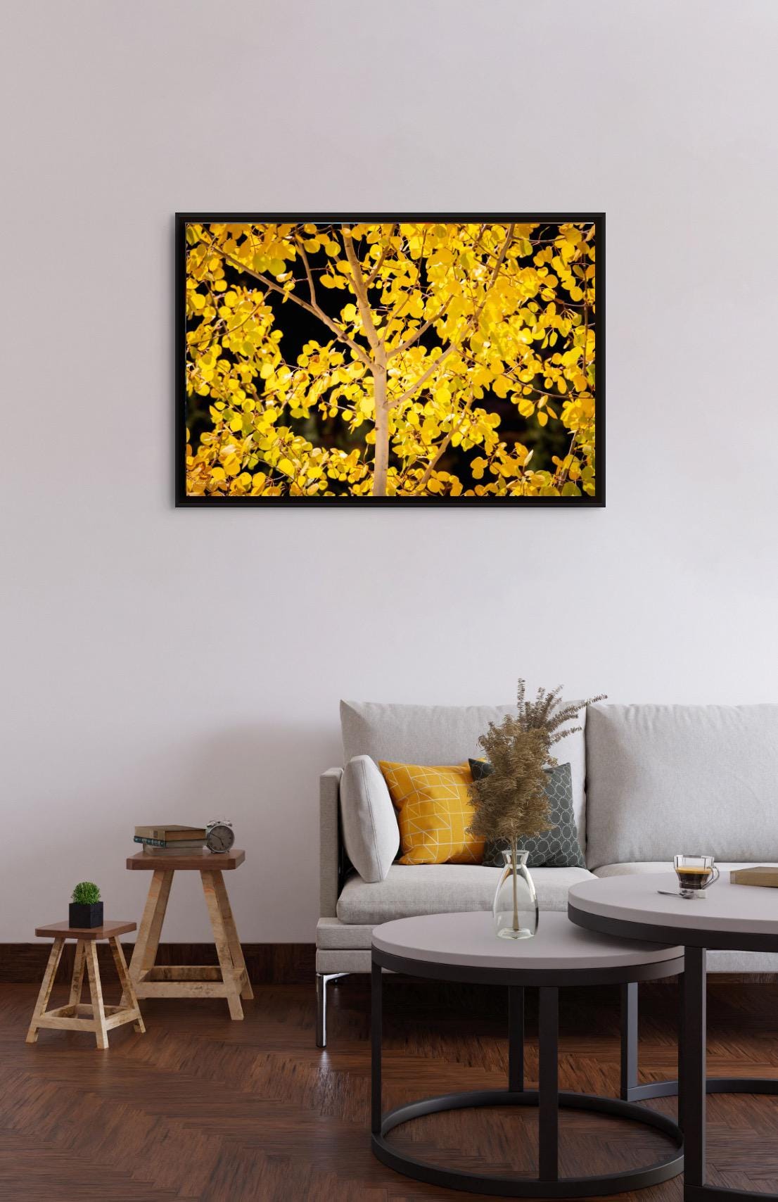 Colorado's Iconic Aspen Trees Fine Art Photo | Golden Fall Colors Print | Canvas Wall Art | Travel Picture paper, acrylic, metal