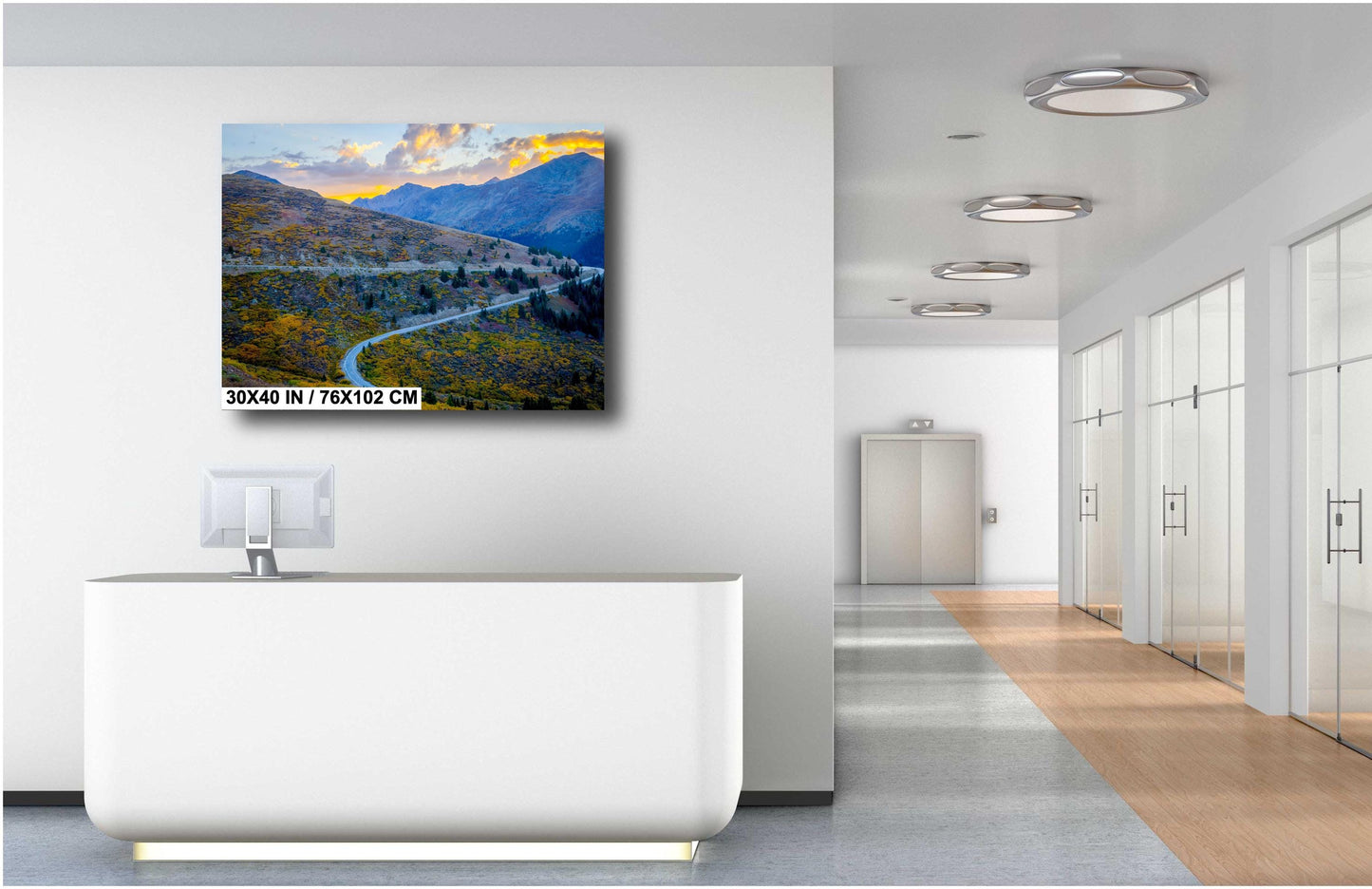 Colorado's Iconic Independence Pass Road Continental Divide Rocky Mountain Fine Art Photo | Canvas Wall Art | Picture paper, acrylic, metal
