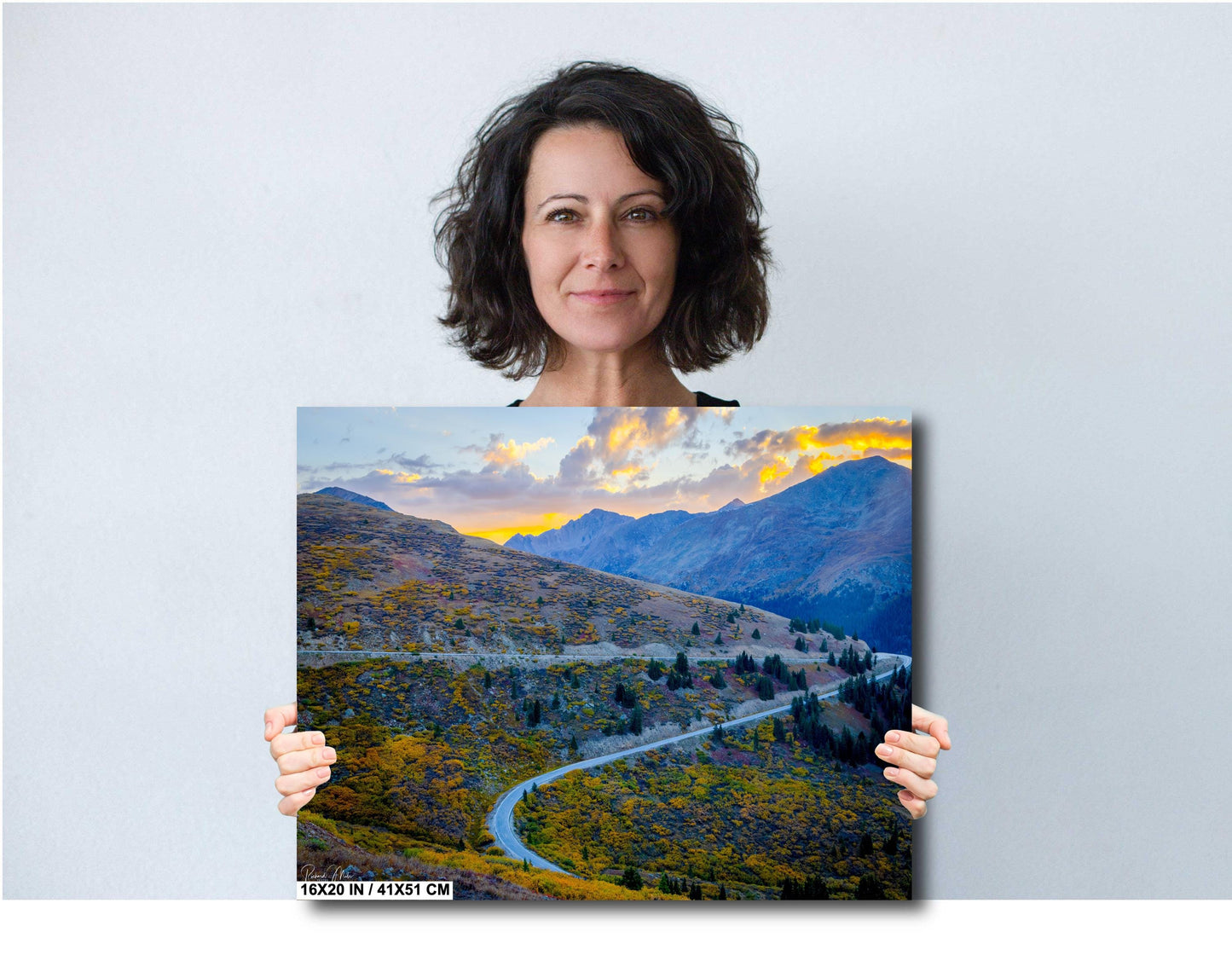 Colorado's Iconic Independence Pass Road Continental Divide Rocky Mountain Fine Art Photo | Canvas Wall Art | Picture paper, acrylic, metal