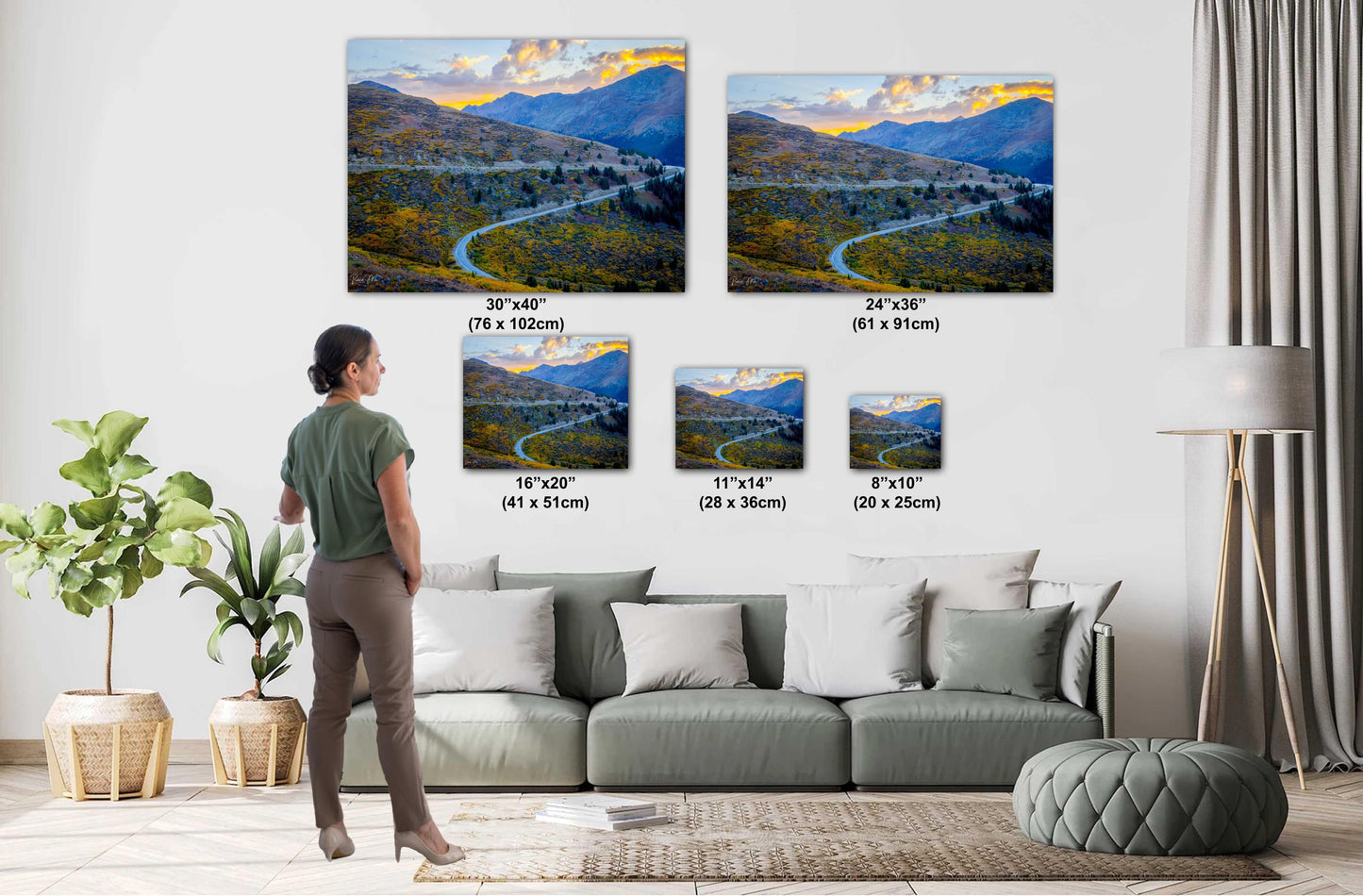 Colorado's Iconic Independence Pass Road Continental Divide Rocky Mountain Fine Art Photo | Canvas Wall Art | Picture paper, acrylic, metal