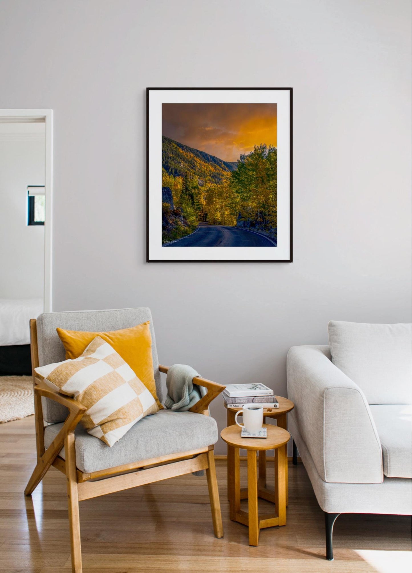 Colorado's Iconic Aspen Forest Road Rocky Mountain Fine Art Photograph | Fall Canvas Wall Art | Aspen Trees Picture paper, acrylic, metal