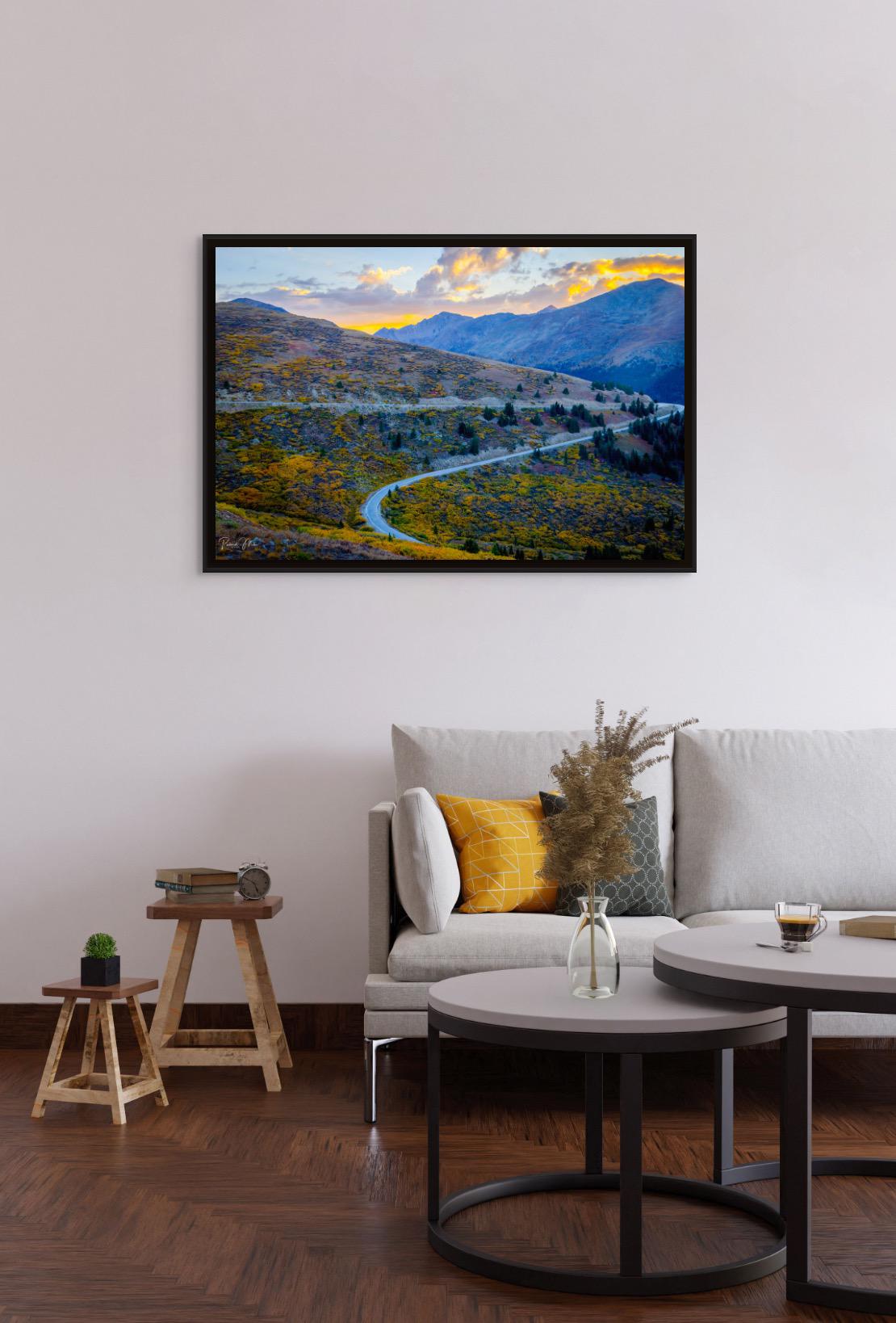 Colorado's Iconic Independence Pass Road Continental Divide Rocky Mountain Fine Art Photo | Canvas Wall Art | Picture paper, acrylic, metal