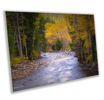 compare product Colorado's Iconic Carbonate Creek Rocky Mountain Fine Art Photograph | Fall Canvas Wall Art | Aspen Picture paper, acrylic, metal