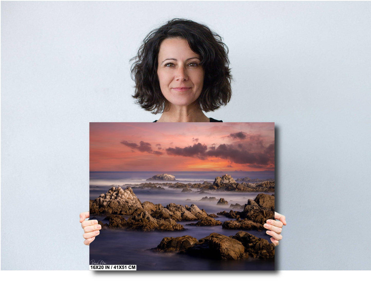 Tidepools Sunset Fine Art Photography | California Coast Poster | Pacific Grove Ocean Scenic Landscape | canvas, paper, acrylic, metal