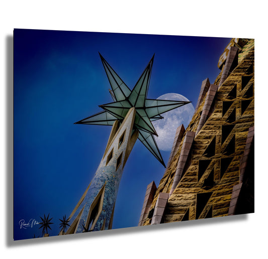 La Sagrada Familia Star Tower Photo Print: Barcelona Passion Tower View