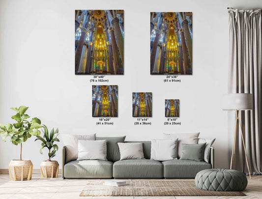 La Sagrada Familia Photo Print: Gaudi Barcelona Cathedral Art