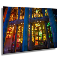Sagrada Familia Sunset Photo: Barcelona Travel Print, Gaudi Architecture