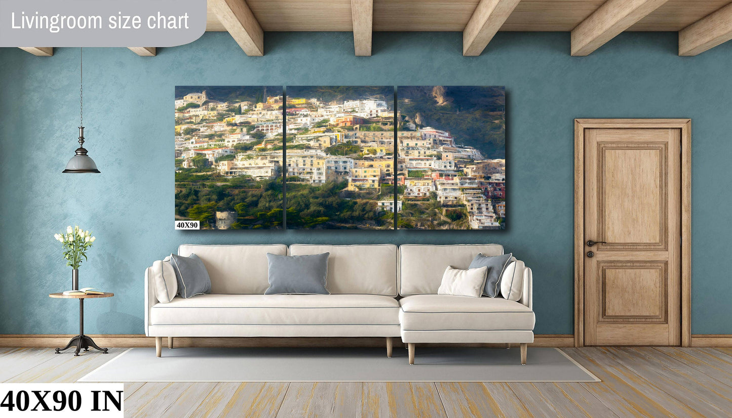 Italy's Amalfi Coast: Sailing Costiera Amalfiitana Landscape  | Fine Art Photograph | Italy Poster / Seascape Print/Canvas/Acrylic/Metal