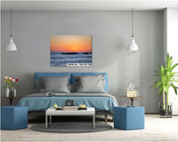 Pelicans at Sunset Fine Art Photograph: Half Moon Bay Coastal Print