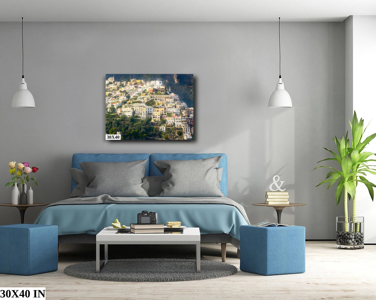 Italy's Amalfi Coast: Sailing Costiera Amalfiitana Landscape  | Fine Art Photograph | Italy Poster / Seascape Print/Canvas/Acrylic/Metal