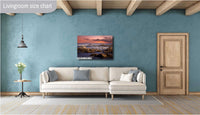 Pacific Grove Sunset Seascape Photography: California Coast Art Print