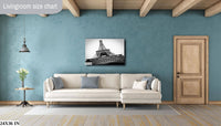 Eiffel Tower Paris Photography: Scenic Landmark Canvas Wall Art