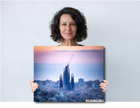 Sagrada Familia Sunrise Print: Barcelona Fine Art Photography